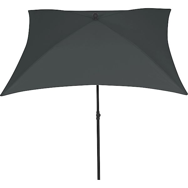 Siena Garden Marktschirm City 180 cmx 180 cm Grau mit Neigungsfunktion günstig online kaufen