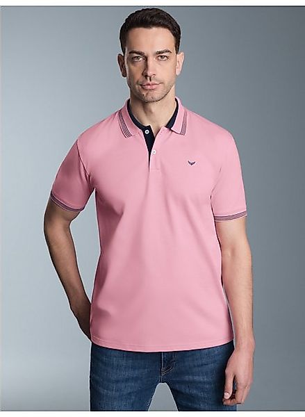 Trigema Poloshirt TRIGEMA Poloshirt mit kontrastfarbigen Akzenten (1-tlg) günstig online kaufen