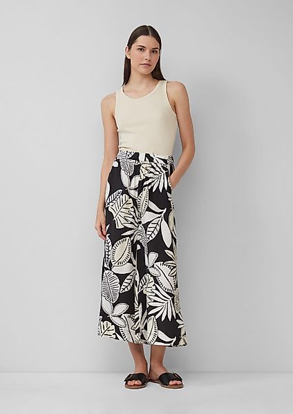 s.Oliver Chinos Hose Strukturierter Hosenrock aus günstig online kaufen