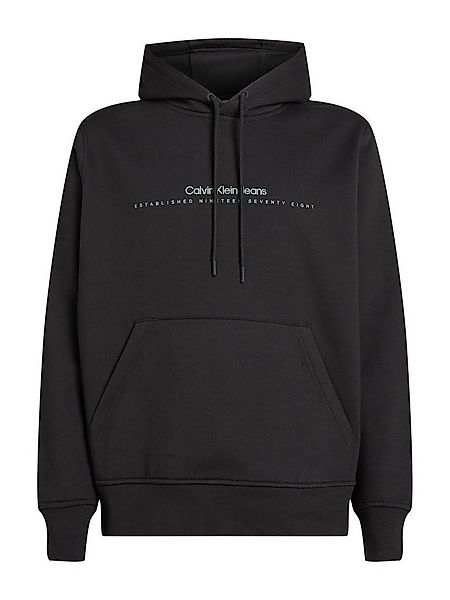 Calvin Klein Jeans Plus Kapuzensweatshirt PLUS MINIMAL LOGO HOODIE in große günstig online kaufen