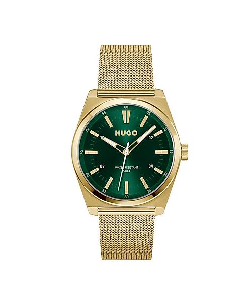 HUGO Quarzuhr #ARK 1530441, Armbanduhr, Herrenuhr, Edelstahlarmband, analog günstig online kaufen