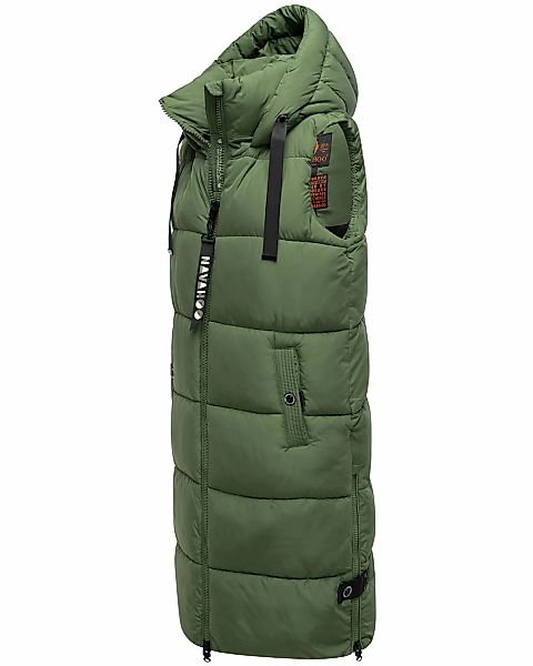 Navahoo Steppweste "Schnuffelchen" 1 Stk. warme Damen Outdoor-Weste lang mi günstig online kaufen