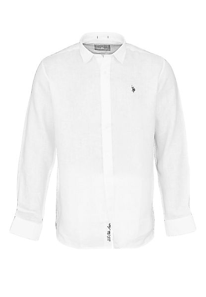 U.S. Polo Assn Langarmhemd Shirt Leinenhemd günstig online kaufen