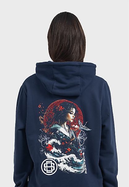 Oldskull Kapuzensweatshirt Asian Blossom Queen Logo günstig online kaufen