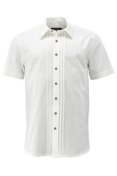 OS Trachten Trachtenhemd Gnydys Herren Kurzarmhemd mit 2x2 Biesen günstig online kaufen