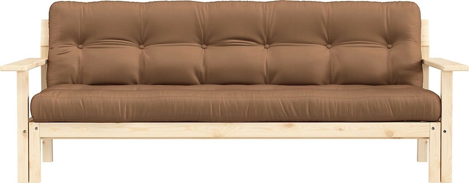 Karup Design Schlafsofa "Unwind", Mit Holzstruktur, inkl. Futonmatratze, Li günstig online kaufen