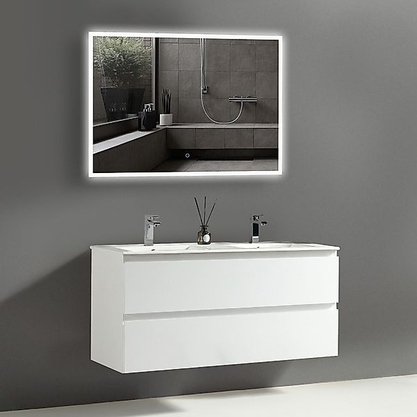 Alpenberger Badezimmer-Set Badezimmer Möbel Badschrank, (Badezimmer günstig online kaufen