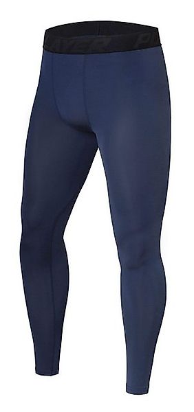 TCA Funktionsleggings PowerLayer Herren Kompressionshose Lang Dunkelblau XL günstig online kaufen