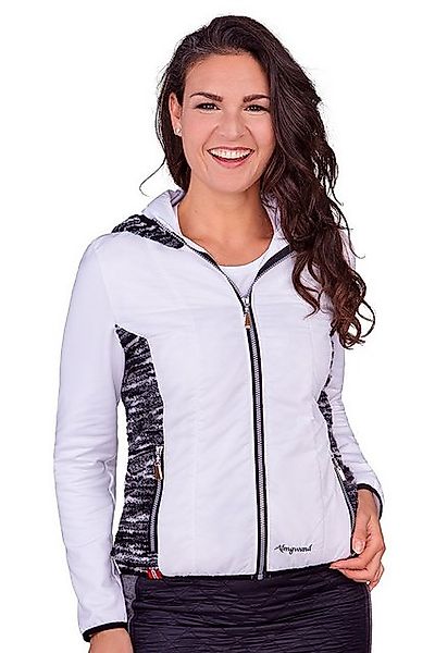 Almgwand Outdoorjacke Outdoorjacke Damen - EISKARSPITZE - weiß/schwarz günstig online kaufen