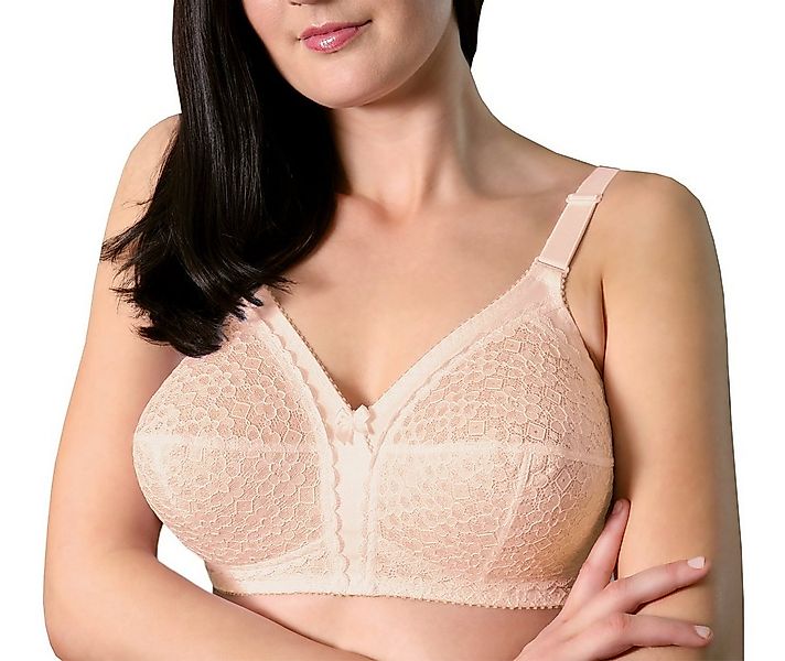 FORMAT Bügelloser BH Classic (1-tlg., 1 Stück) mit hohem Mittelsteg spitz z günstig online kaufen