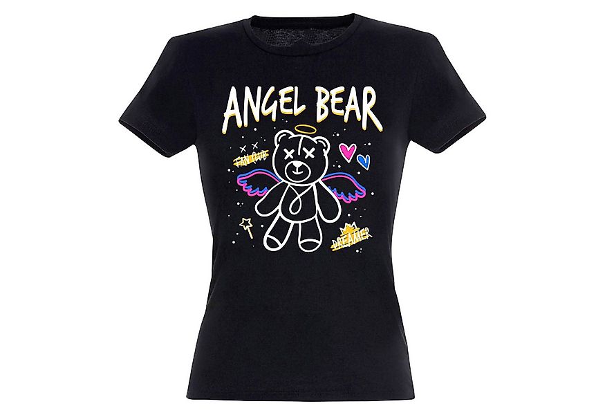 Banco T-Shirt Damen Sommershirt mit verschiedenen Bärendruck Streetwear Run günstig online kaufen