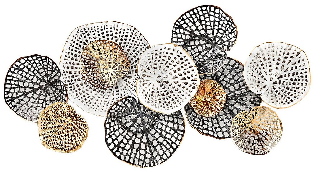 Kobolo Wandbild Metallbild Wanddeko Kreise - DALIA - aus Metall günstig online kaufen