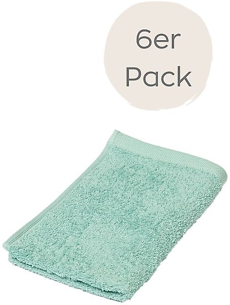 Wewo fashion Gästehandtücher 9517G, Frottee (Packung, günstig online kaufen