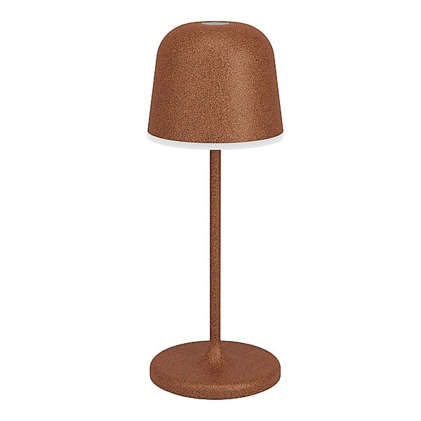 EGLO LED Akku Tischleuchte MANNERA-S Rostfarben m. Touch m. Erdspieß IP54 günstig online kaufen