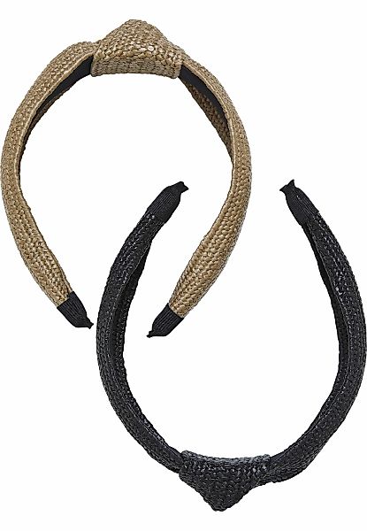 URBAN CLASSICS Loop "Urban Classics Unisex Braid Bast Headband 2-Pack" 1 St günstig online kaufen