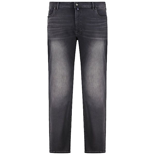 Pierre Cardin Stretch-Jeans "Lyon", Slim Fit Farbe schwarz Größe: 35 günstig online kaufen