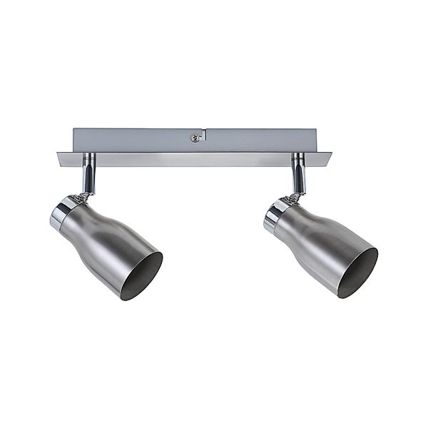 Paulmann "Spotlight Meli GU10 230V max. 2x10W dimmbar Nickel satiniert" günstig online kaufen