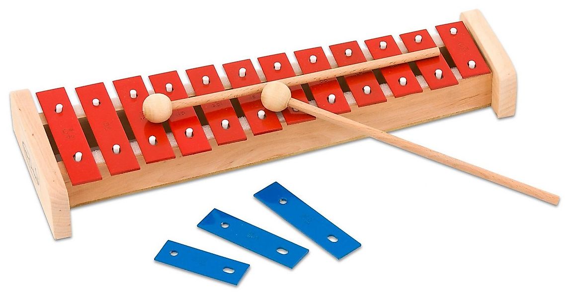 Betzold Musik Spielzeug-Musikinstrument Musik Glockenspiel sopran - Xylopho günstig online kaufen