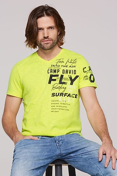 CAMP DAVID T-Shirt mit Print günstig online kaufen