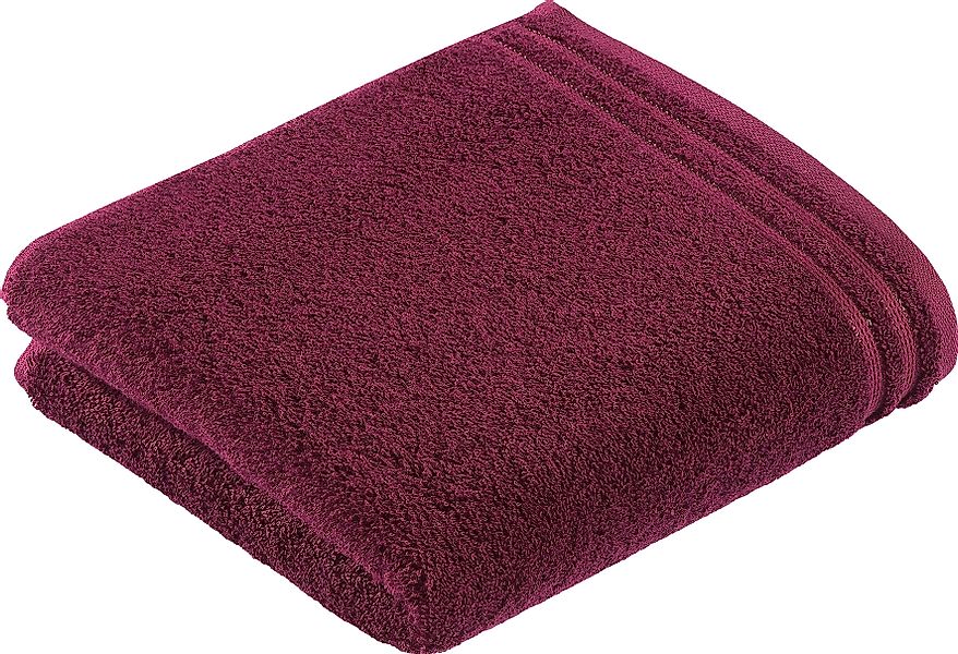 Vossen Badetuch "Calypso Feeling" mit schmaler Bordüre, aus 100% hochwerter günstig online kaufen