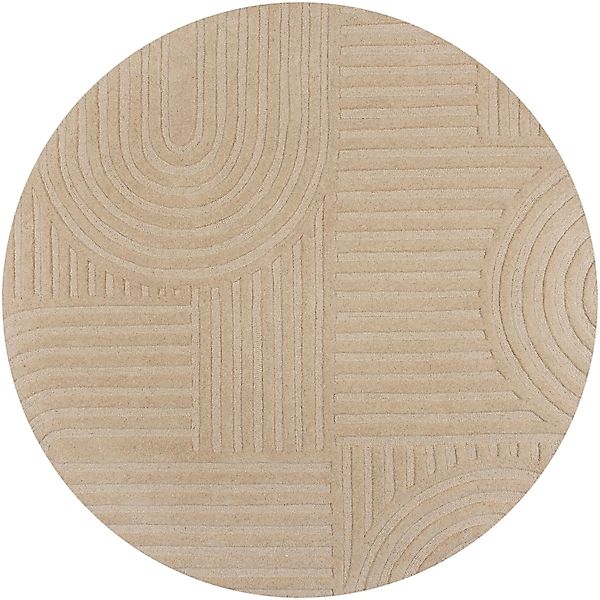 FLAIR RUGS Wollteppich Zen Garden, modern günstig online kaufen