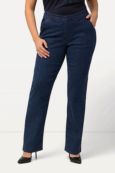 Ulla Popken Funktionshose Jeans Mandy gerades Bein Elastikbund günstig online kaufen