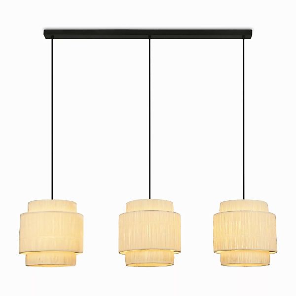 Briloner Leuchten LED Pendelleuchte Hängelampe Natur günstig online kaufen