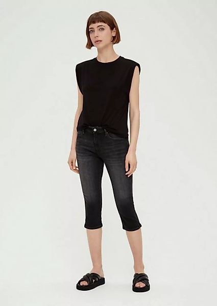 s.Oliver 7/8-Jeans Ankle-Jeans Betsy / Slim Fit / Mid Rise / Slim Leg Wasch günstig online kaufen