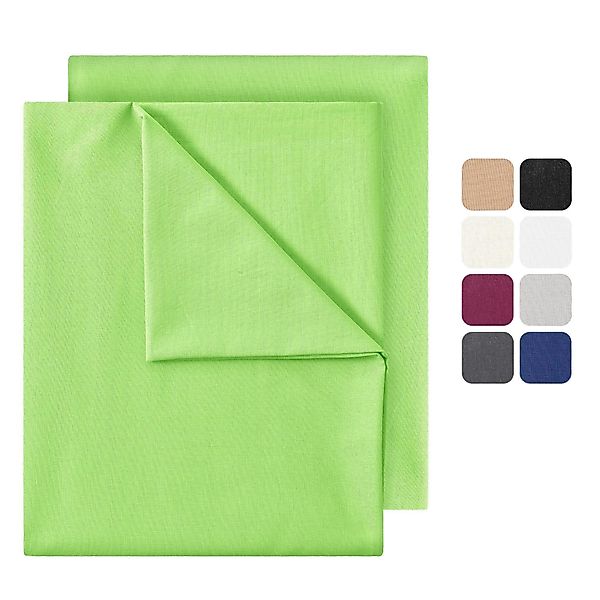 NatureMark Bettlaken 2er-Set klassisches Betttuch Haustuch, günstig online kaufen