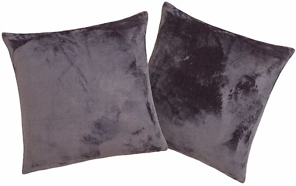 my home Dekokissen »Jil«, aus super weichem Kuschelfleece, Kissenhüllen ohn günstig online kaufen