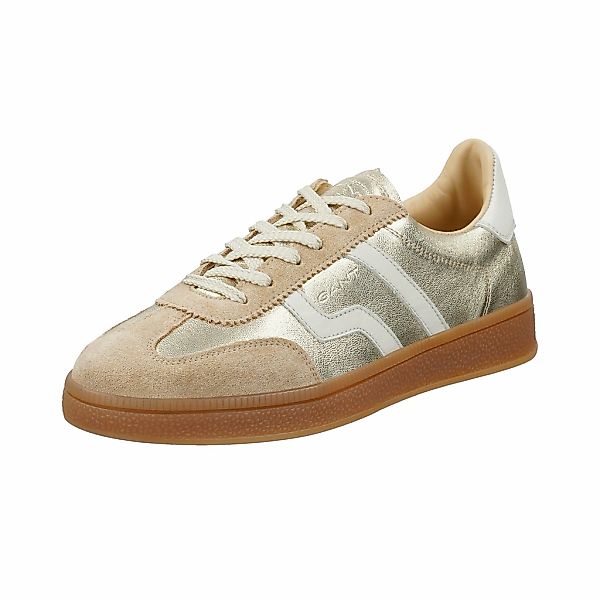 Gant Sneaker "Cuzima" Retro Sneaker, Schnürschuh im Metallic Look günstig online kaufen