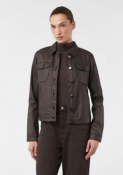 comma Funktionsjacke Indoor-Jacke Schmale sportive Jacke mit Coating günstig online kaufen