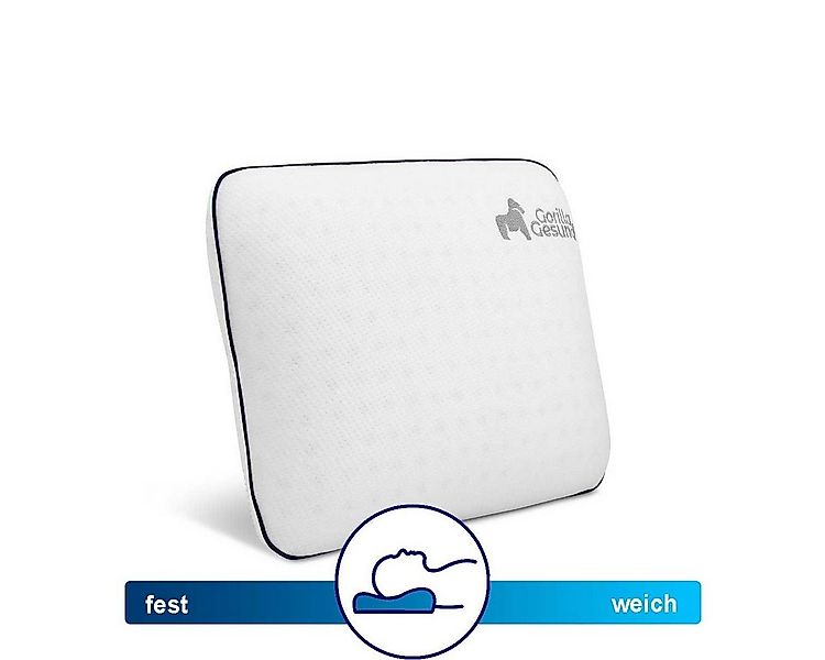 Gorilla Gesund Reisekissen Deluxe Klein, Nackenkissen, Memory Schaum, Bambu günstig online kaufen