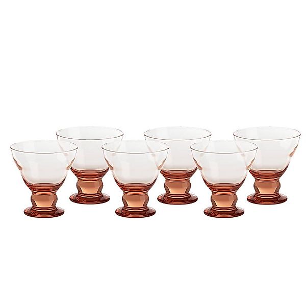 Eiscremeglas Antico 6er-Set Colori Vero12,5cm rosa günstig online kaufen