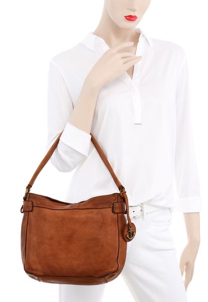 HARBOUR 2nd Hobo "Luisa" Henkeltasche Umhängetasche Handtasche Damen günstig online kaufen
