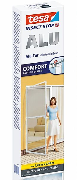 tesa Insektenschutz-Tür "Insect Stop ALU Comfort Fliegengitter für Türen - günstig online kaufen