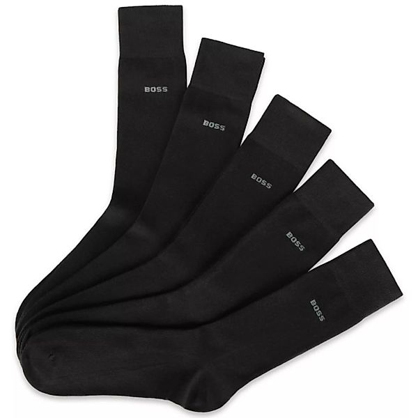 BOSS 5er-Pack Socken mit eingestricktem Logo günstig online kaufen