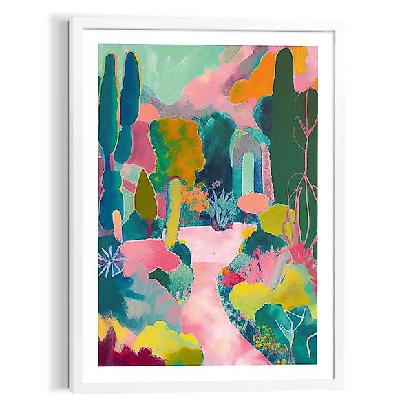 Wandbild MOUNTAIN CANYON Modern Frame White ca. 50x70 cm MFW92918 günstig online kaufen