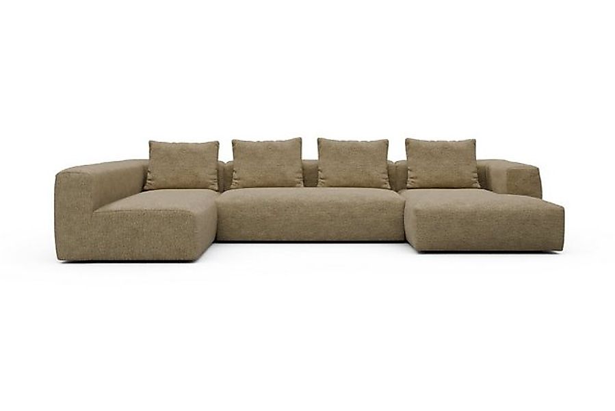 moebelfaktor Wohnlandschaft Fred Chaiselongue rechts mit 2-Sitzer und lange günstig online kaufen