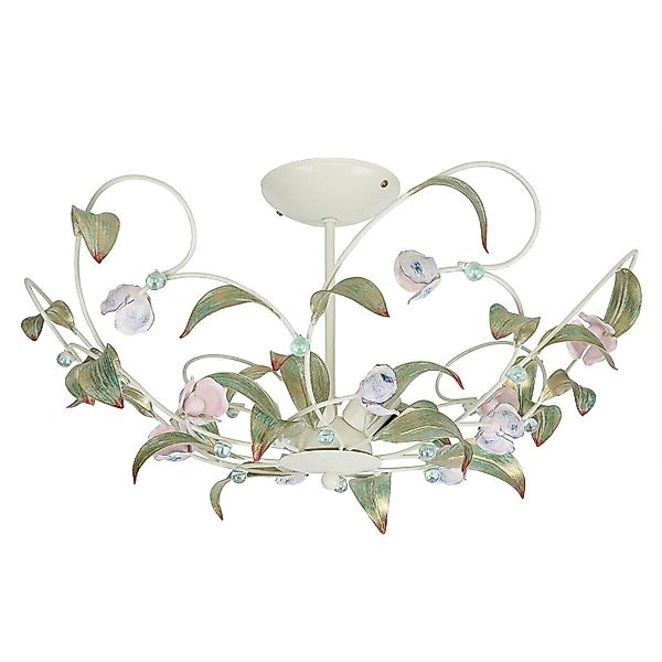 Licht-Erlebnisse Deckenleuchte ROSE, ohne Leuchtmittel, Romantische günstig online kaufen