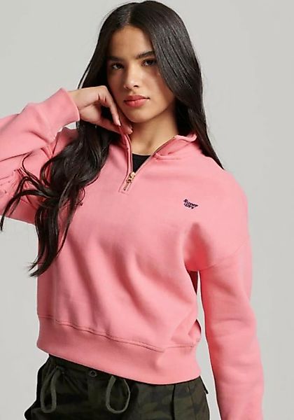 Superdry Sweatshirt ESSENTIAL HALF ZIP SWEATSHIRT günstig online kaufen