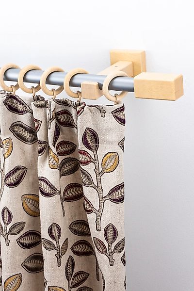 GARESA Gardinenstange »CUBUS« Ø 20 mm 1 läufig-läufig Wunschmaßlänge;Träger günstig online kaufen