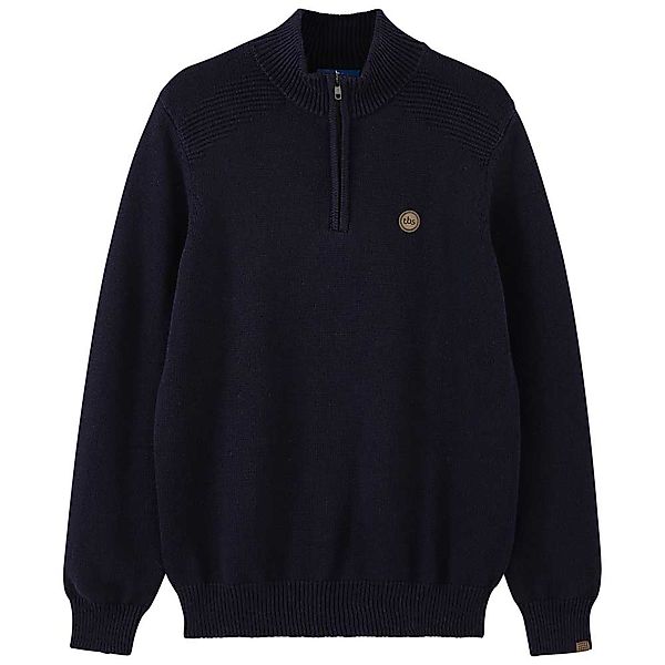 Tbs Henricam Halber Reißverschluss Sweater 3XL Navy günstig online kaufen