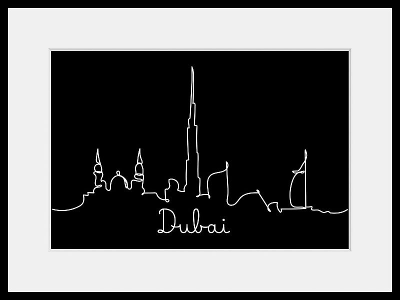 queence Bild »Dubai«, Städte-Stadt-Religion-Gebäude-Schriftzug, (1 St.), HD günstig online kaufen