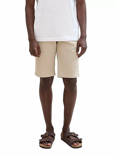 Tom Tailor Herren Short SLIM PRINTED CHINO SHORTS - Mid Waist Slim Fit günstig online kaufen