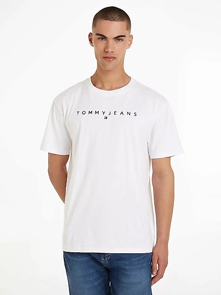 Tommy Jeans Plus T-Shirt TJM REG LINEAR LOGO TEE EXT mit Tommy Jeans Logo-S günstig online kaufen