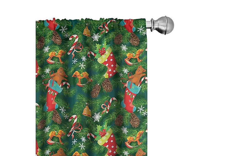 Abakuhaus Gardine Vorhang für Wohnzimmer Schlafzimmer Dekor, Microfaser, We günstig online kaufen