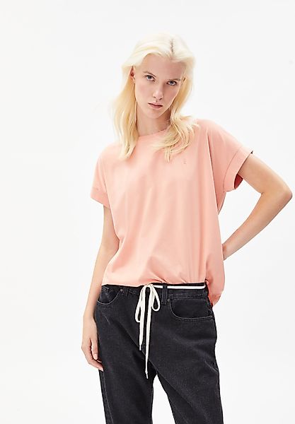 T-Shirt IDAA in peach blossom von ARMEDANGELS günstig online kaufen