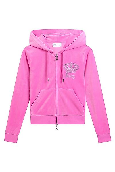 Juicy Couture Kapuzennickijacke GOTHIC CROWN HOODIE. Damen Trainingsjacke D günstig online kaufen