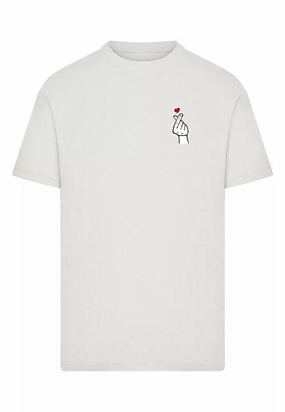 MisterTee T-Shirt "MisterTee Herren Love Sign Tee 2.0", (1 tlg.) günstig online kaufen